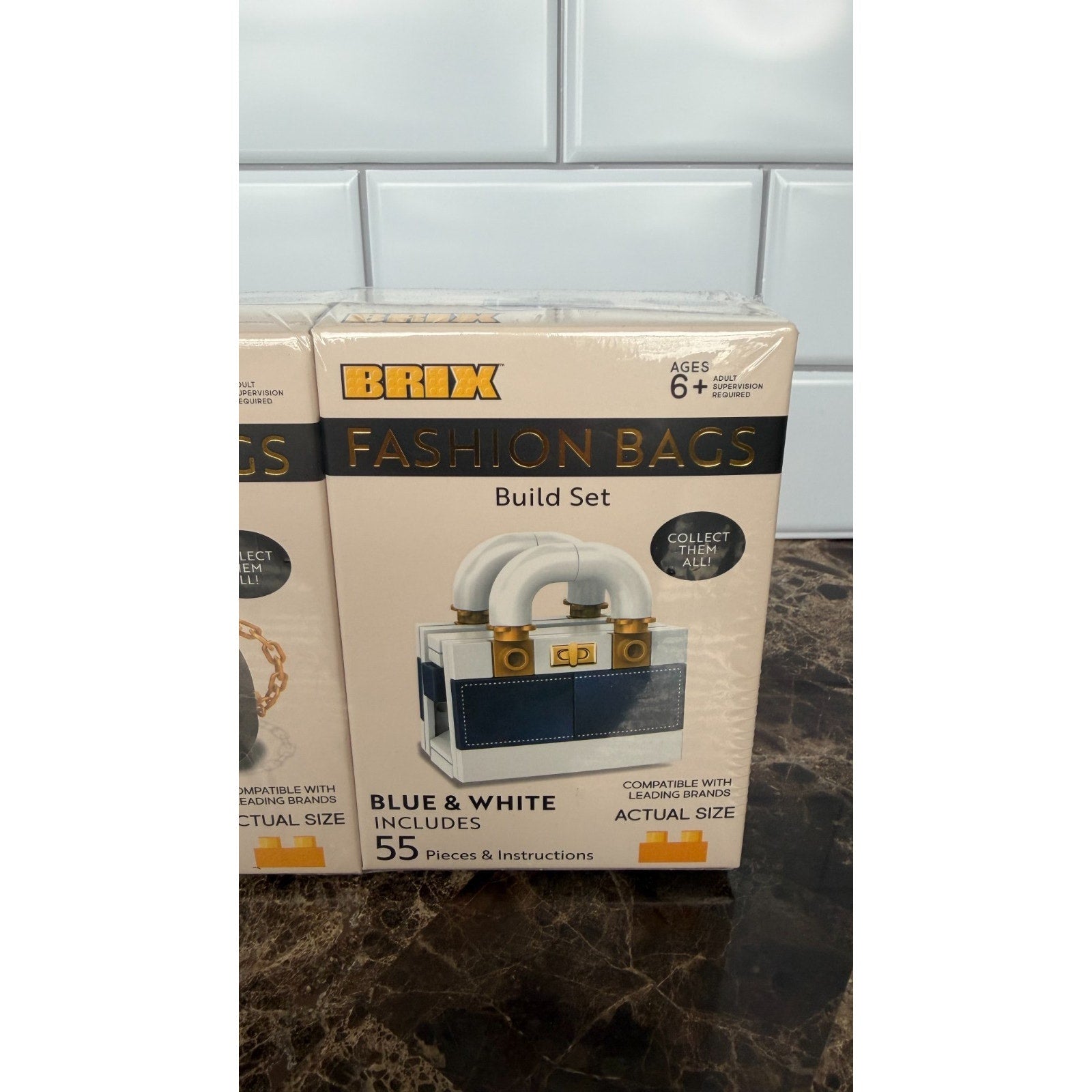 NIB Brix™ Fashion Bags Building Set - Collectible Mini Purses