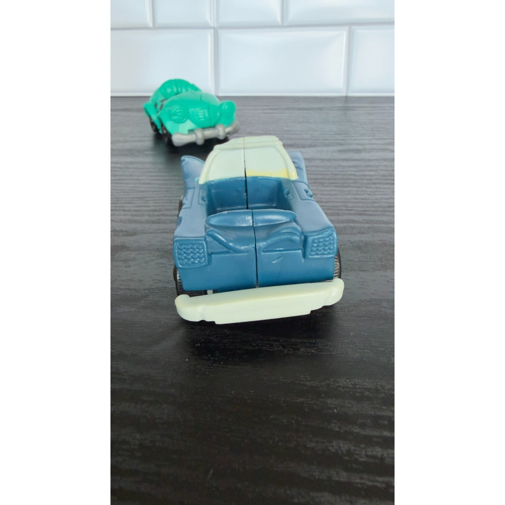 Vintage Burger King Kids Club "Break-Away" Action Cars — Set of 2