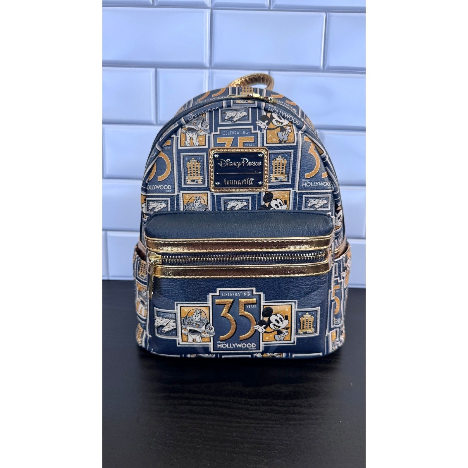 Disney Parks x Loungefly Mini Backpack - Hollywood Studios 35th Anniversary NWT