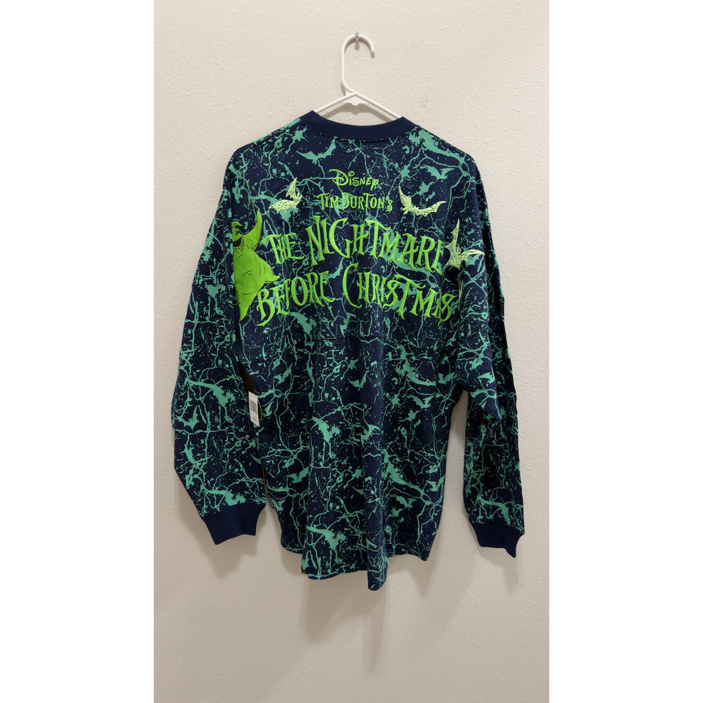 Disney Spirit Jersey GITD Nightmare Before Christmas Oogie Boogie Medium NWT