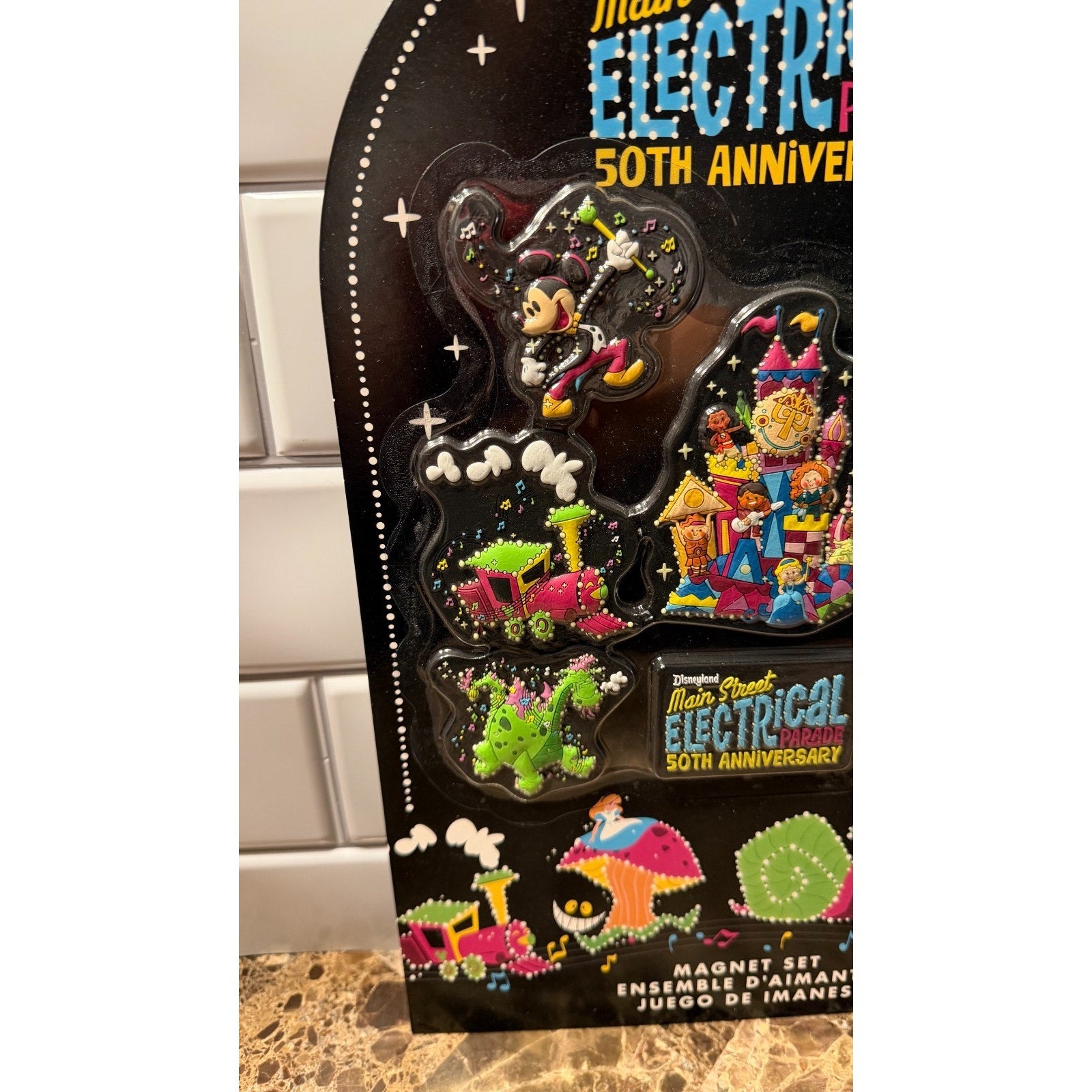 Disneyland Main Street Electrical Parade 50th Anniversary Magnets - 8 piece NEW