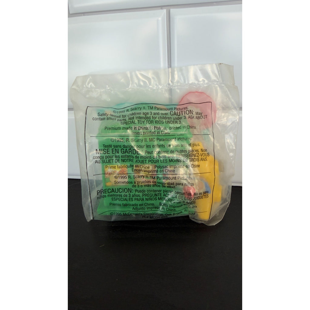 1995 McDonald's Happy Meal Busy World of Richard Scarry #4 Bananas Gorilla NIP