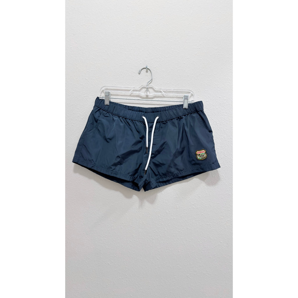 Seobean Men's 3" Inseam Swim Trunks Navy Blue Size XL NWOT