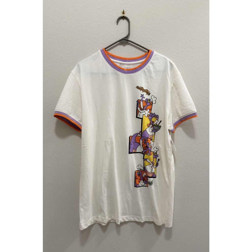 NEW Disney Parks 2025 EPCOT Food & Wine Festival Figment T-Shirt Adult Large