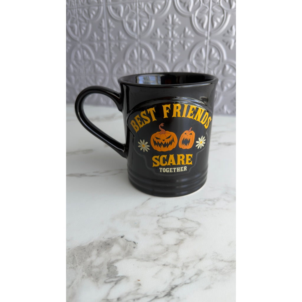 Disney Nightmare Before Christmas Lock Shock Barrel Mug Ceramic 16 oz NEW