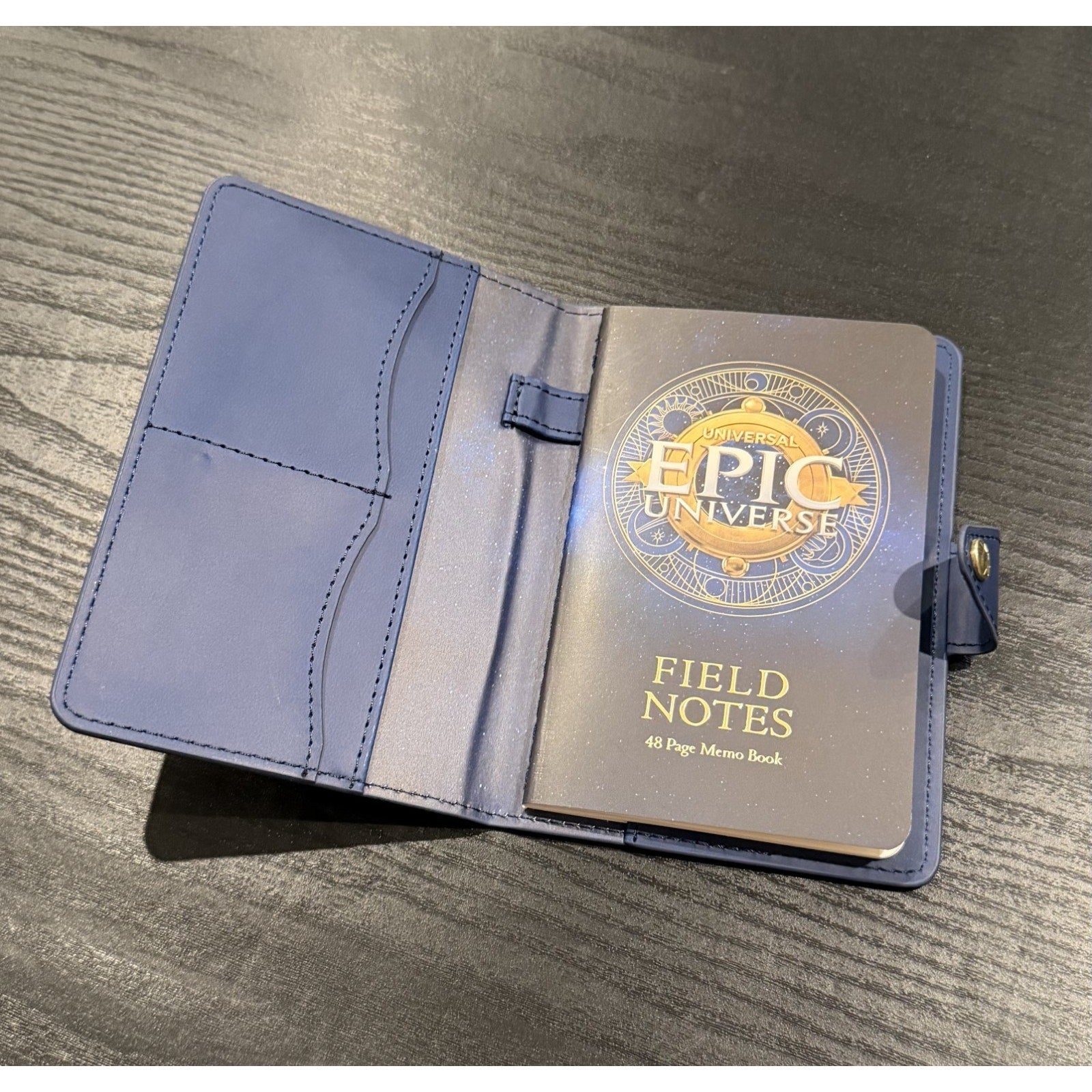 NEW Universal Epic Universe Emblem Pocket Memo Book