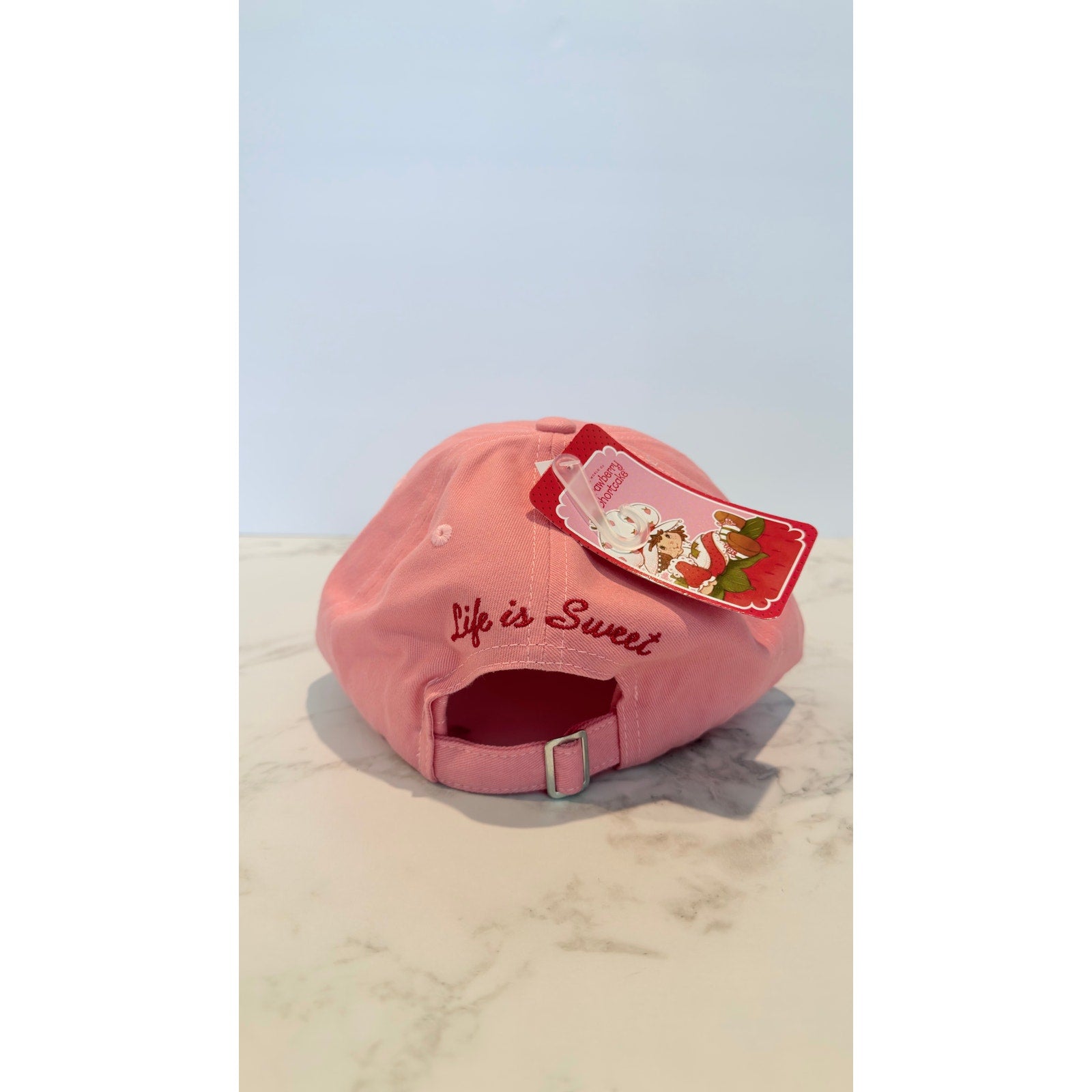 NEW Strawberry Shortcake Pink Adjustable Hat