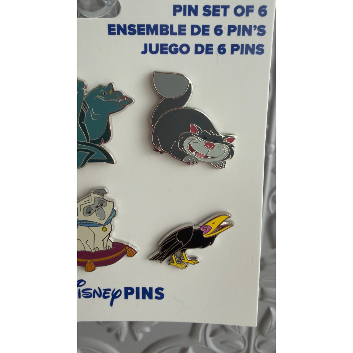 Disney Parks Villains Sidekicks 6 Pin Set NEW