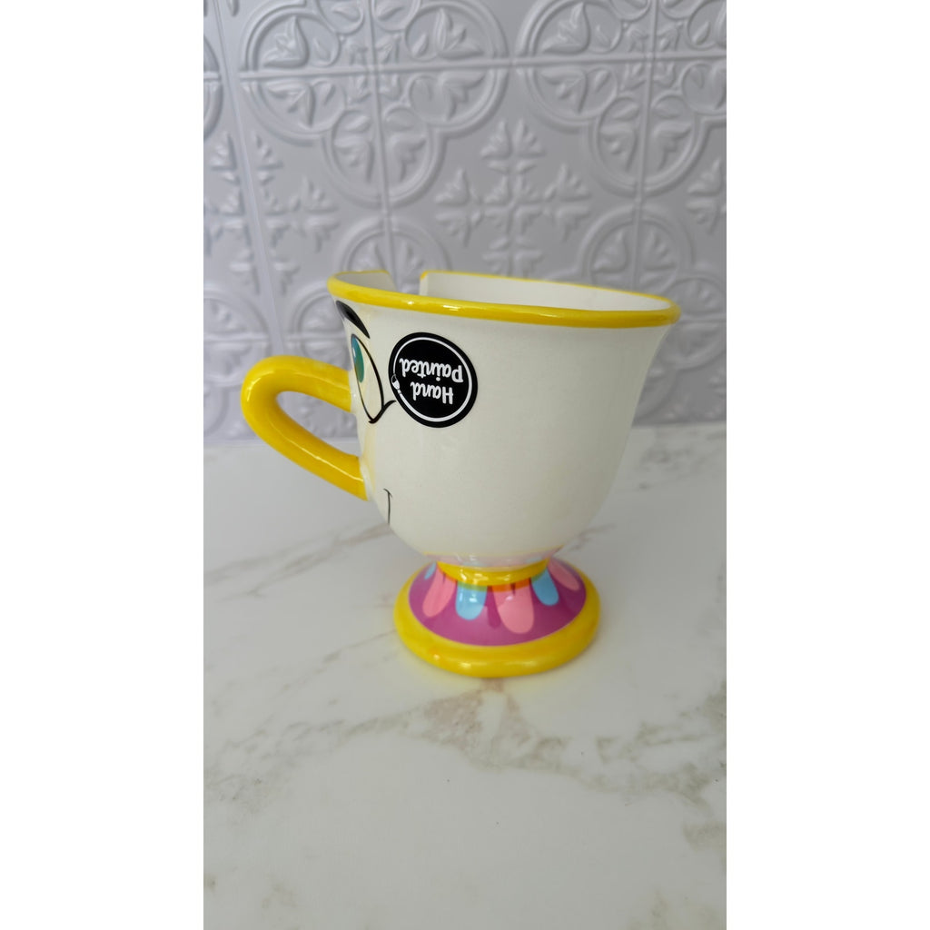 Disney Beauty and the Beast Chip 3D Figural Ceramic Mug 18oz NWT