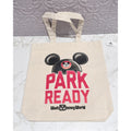 Walt Disney World "Park Ready" Mickey Ear Hat Canvas Tote Bag NEW