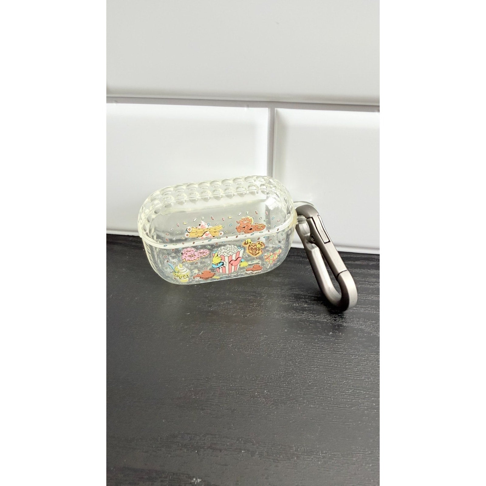 Disney Parks 2024 Disney Eats Park Snacks Airpods Pro Case w/ Carabiner
