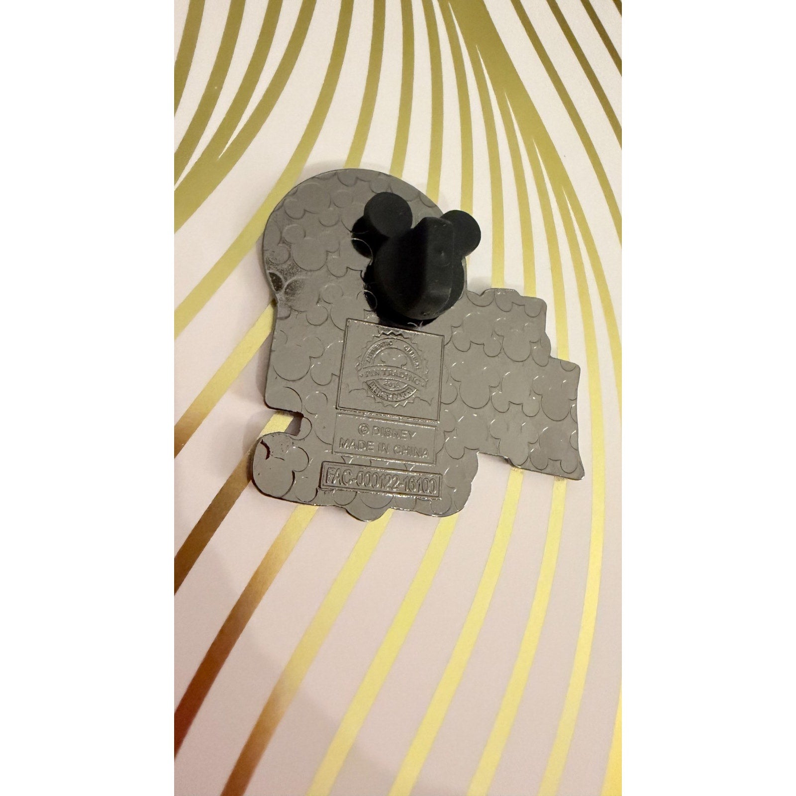 Disney Parks 2016 Rainbow Pride BeJeweled Mickey Mouse Icon Pin