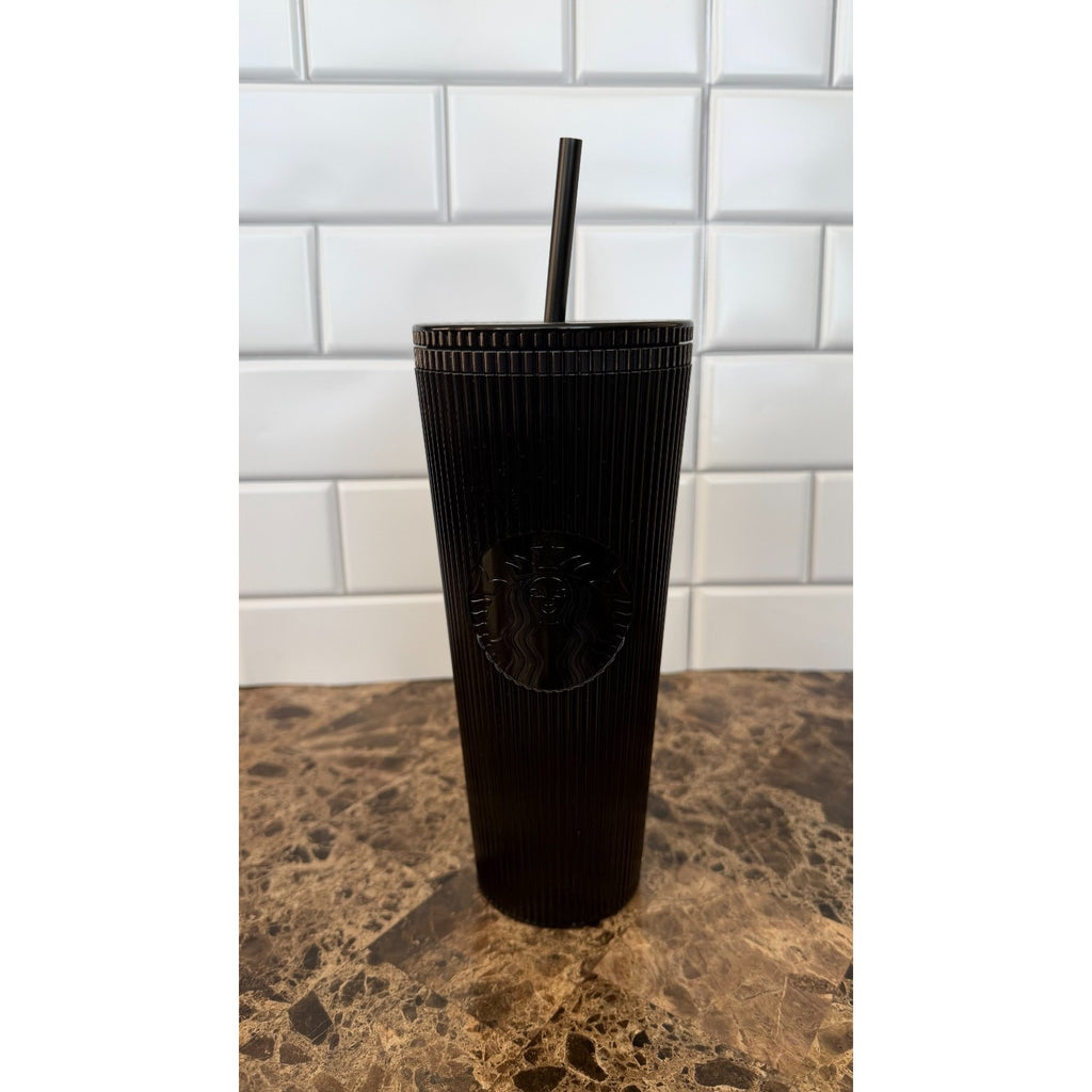 Starbucks 2021 Black Matte Studded Venti Tumbler - 24 oz