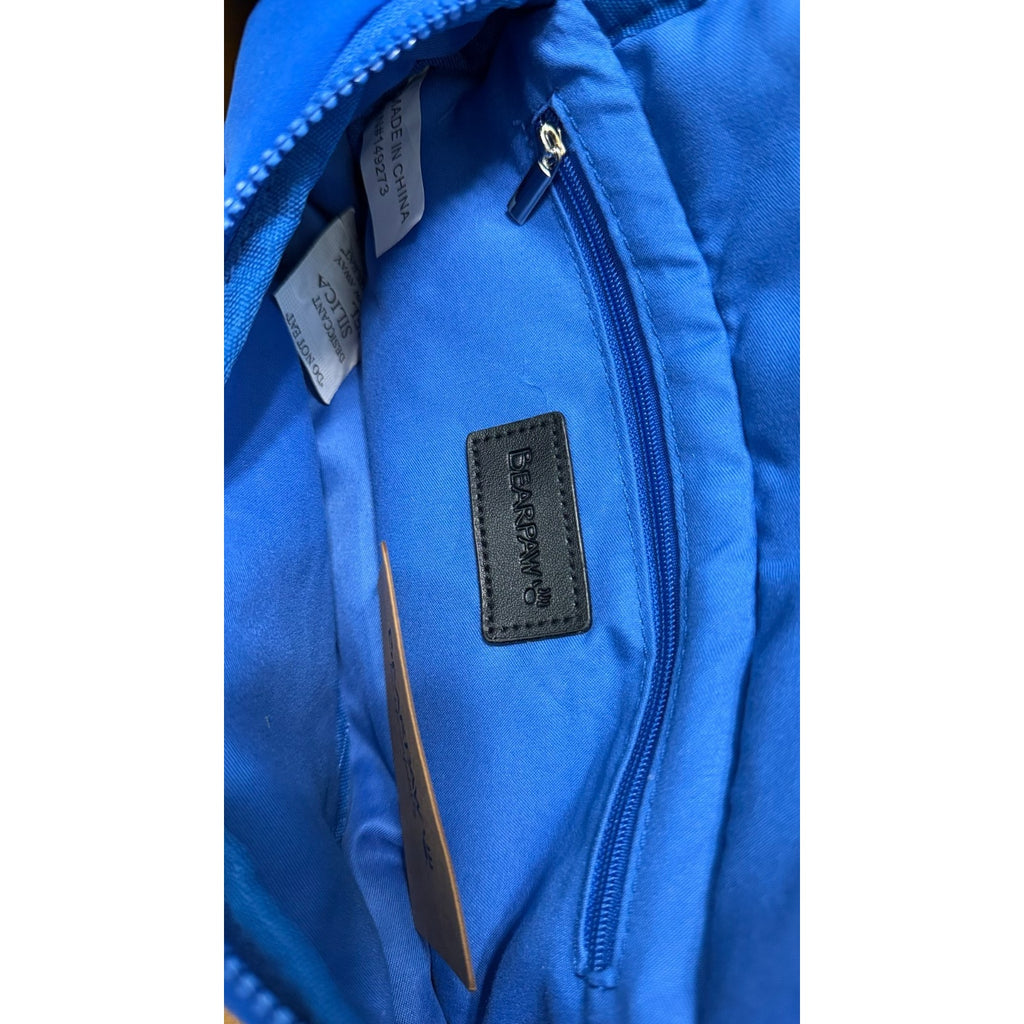 New Bearpaw Nylon Belt Bag with Detachable Change Pouch - Bright Blue