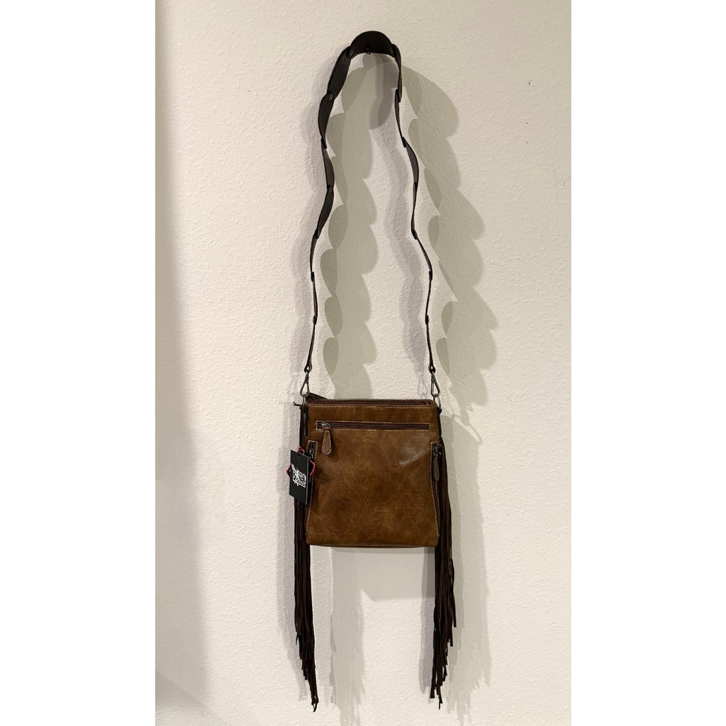 Angel Ranch Southwest Fringe Conceal Carry Crossbody Bag - NWT