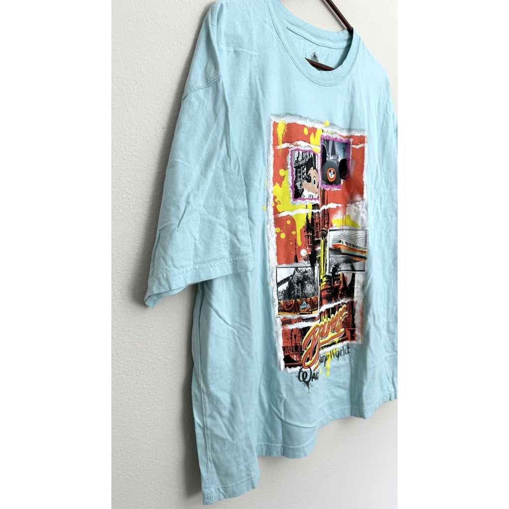 NEW Disney Parks 2025 WDW Dream Mickey Castle T-Shirt - OVERSIZED Large (L) NWT