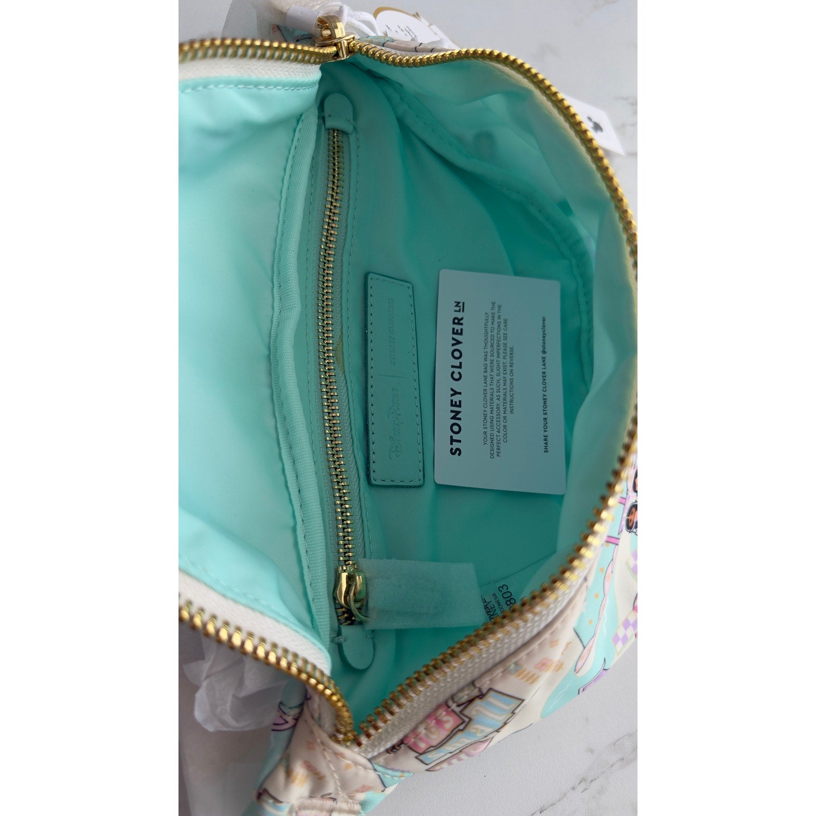 NWT Disney Parks Stoney Clover Lane It’s A Small World Belt Bag Fanny Pack