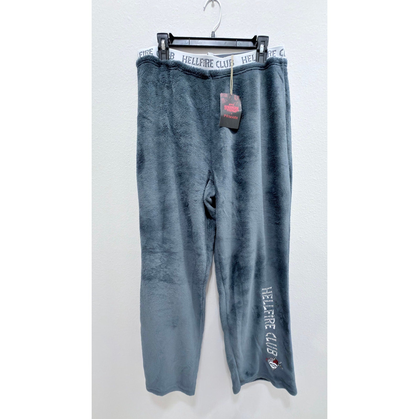 NWT Netflix Stranger Things x Primark Hellfire Club Lounge Pants - Medium