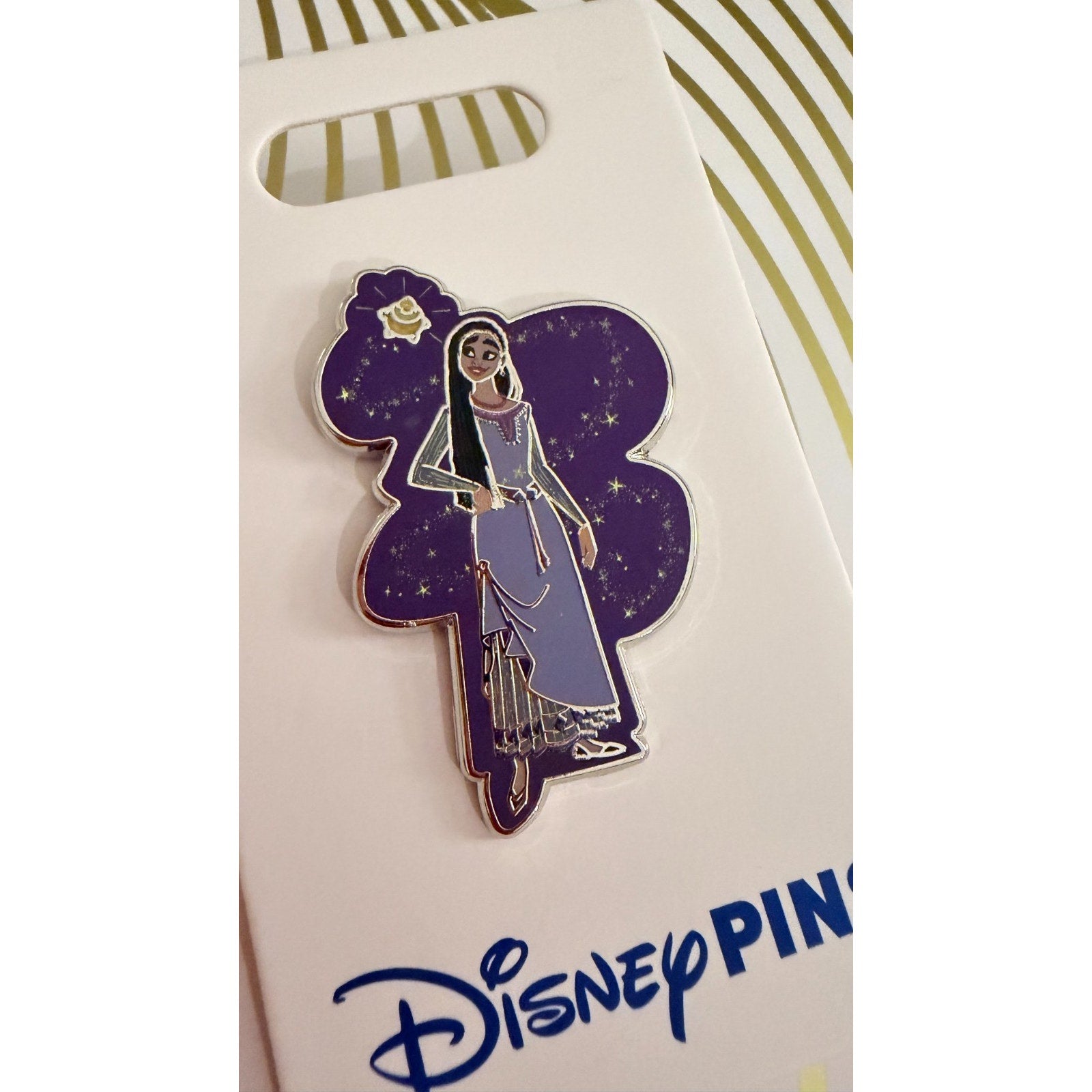 Disney Parks 2023 Wish Movie Asha & Star Pin