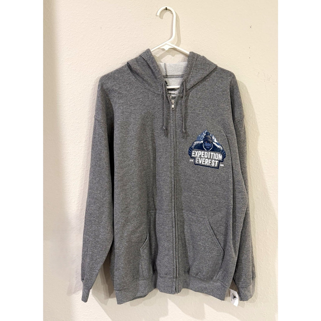 NWT Disney Parks Expedition Everest Yeti Zipper Hoodie Adult Large