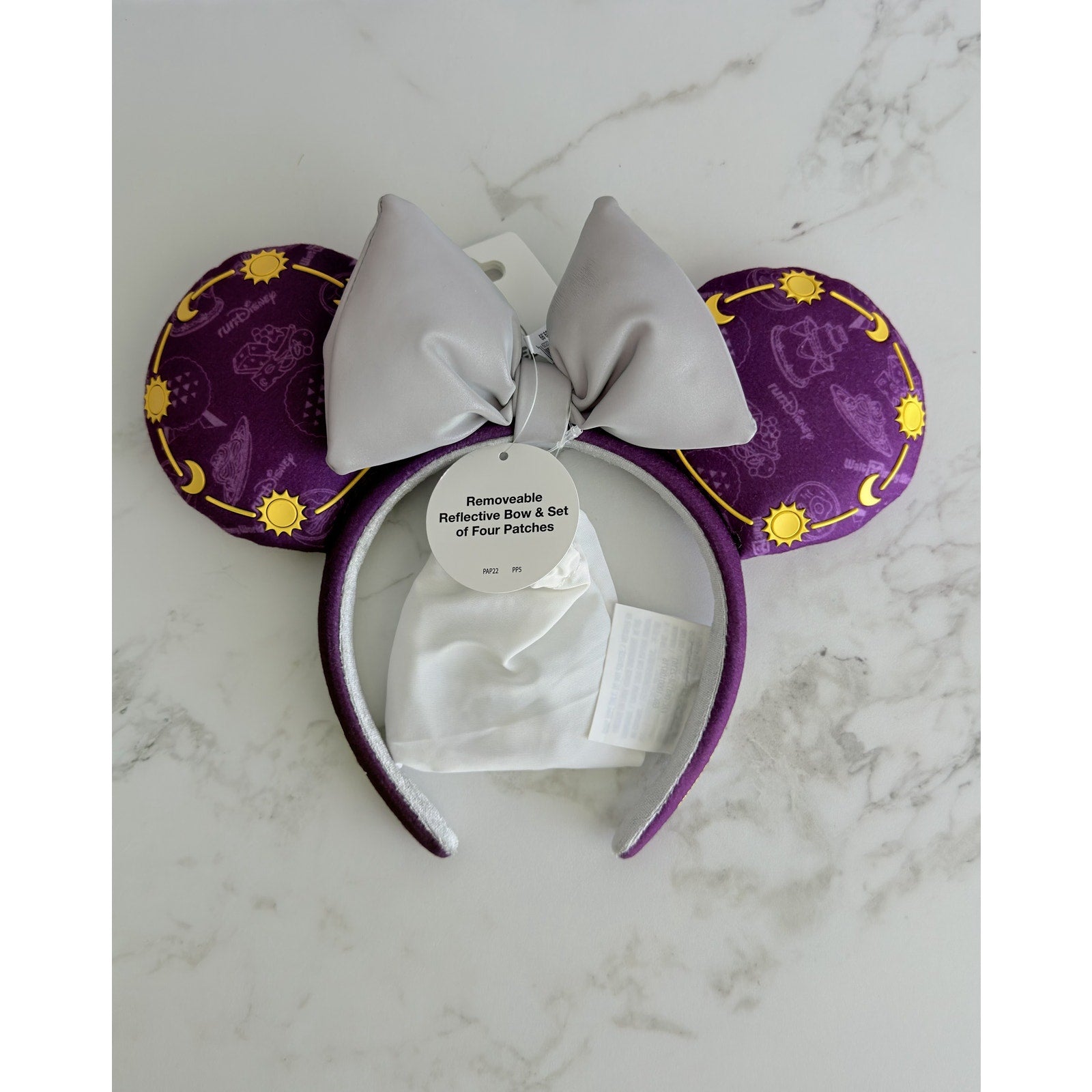 Disney 2025 runDisney Wine & Dine Half Marathon Minnie Ears Headband NWT