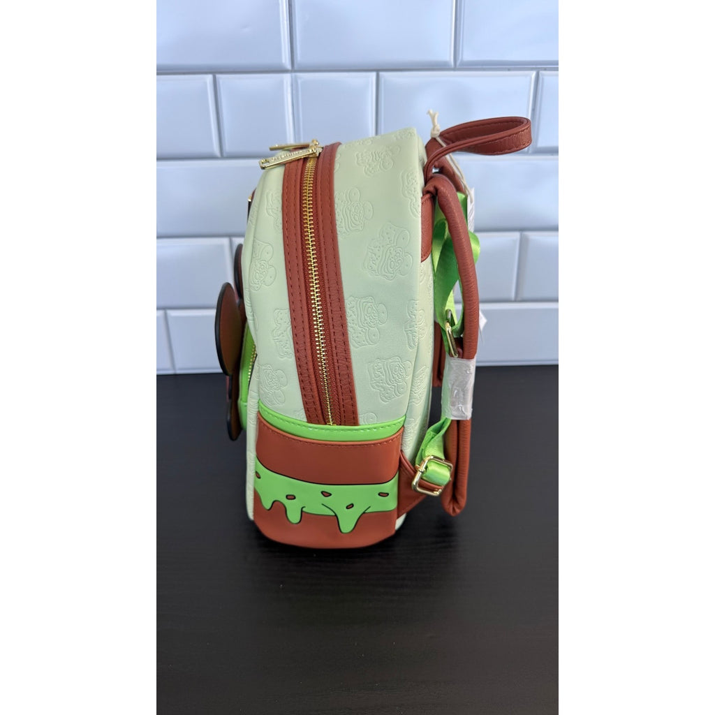 Disney Parks x Loungefly Eats Mint Ice Cream Sandwich Mini Backpack