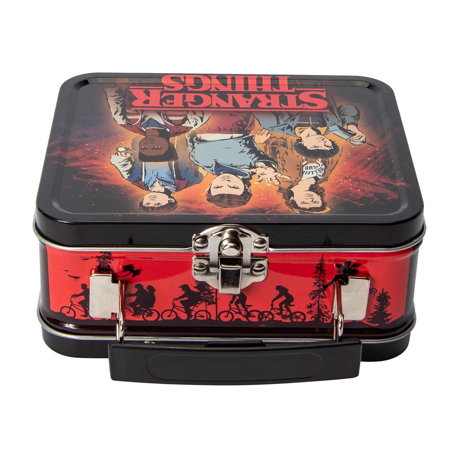 NEW Stranger Things Mini Retro Metal Lunch Box with Gummy Waffles
