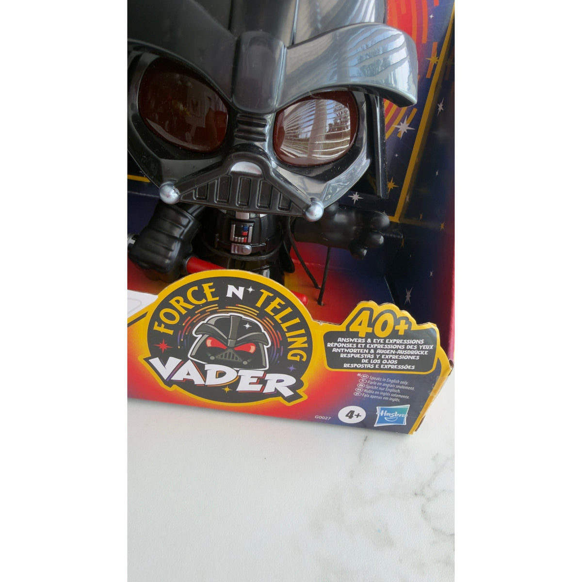 Star Wars Force N’ Telling Vader Electronic Figure Hasbro Disney NEW