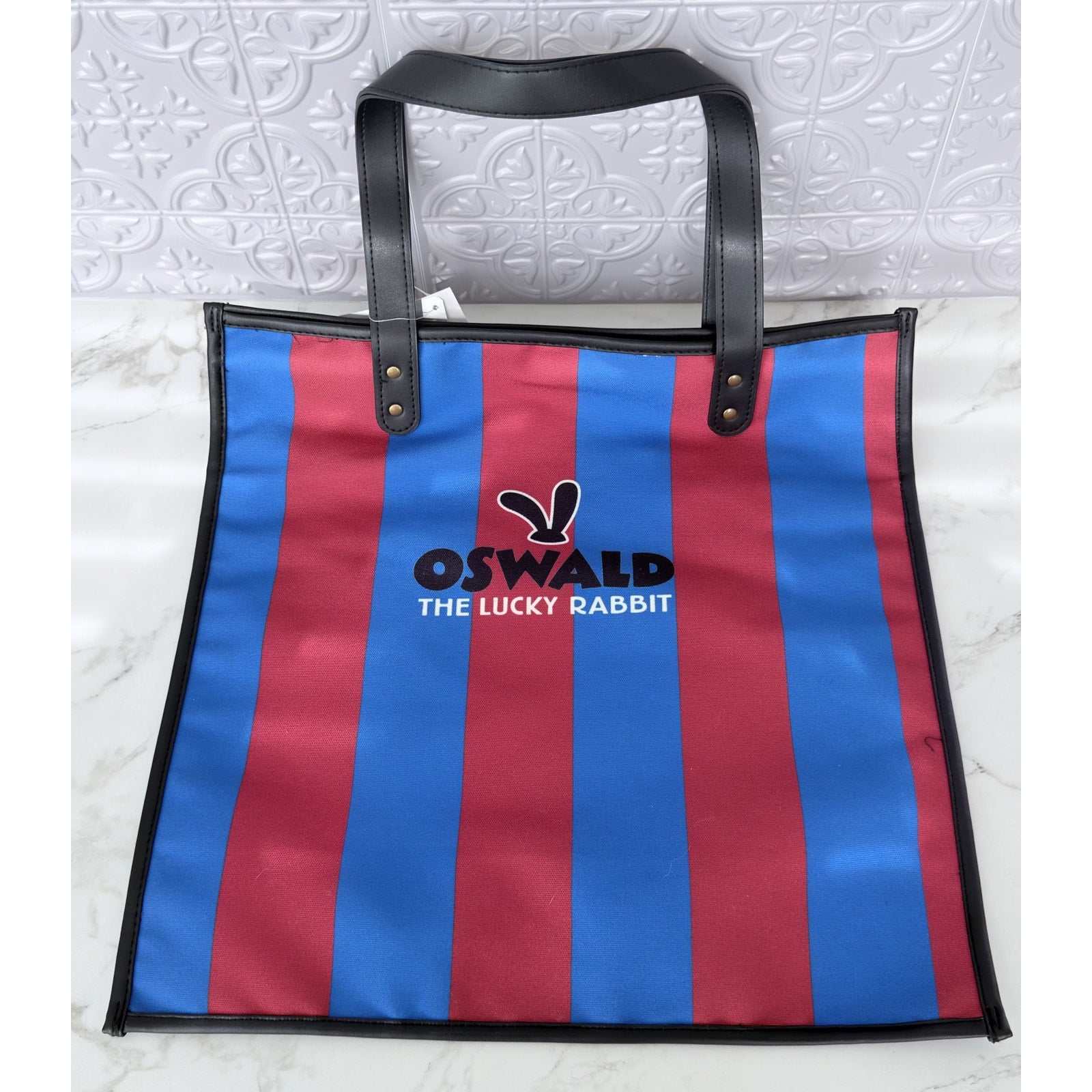 Disney100 Oswald the Lucky Rabbit "Rival Romeos" Tote Bag NEW