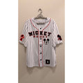 Disney Parks Mickey Mouse Baseball Jersey Adults Large NWT