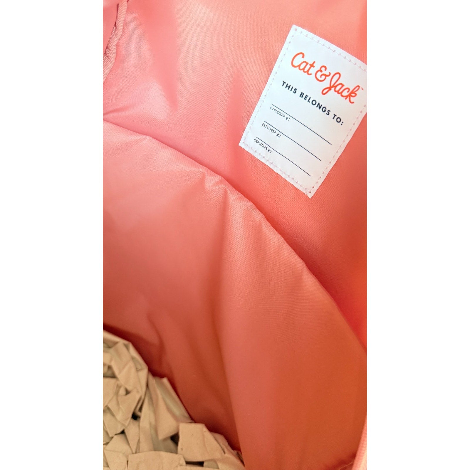 NEW! Cat & Jack™ Girls' 16" Two Pocket Backpack - NWT