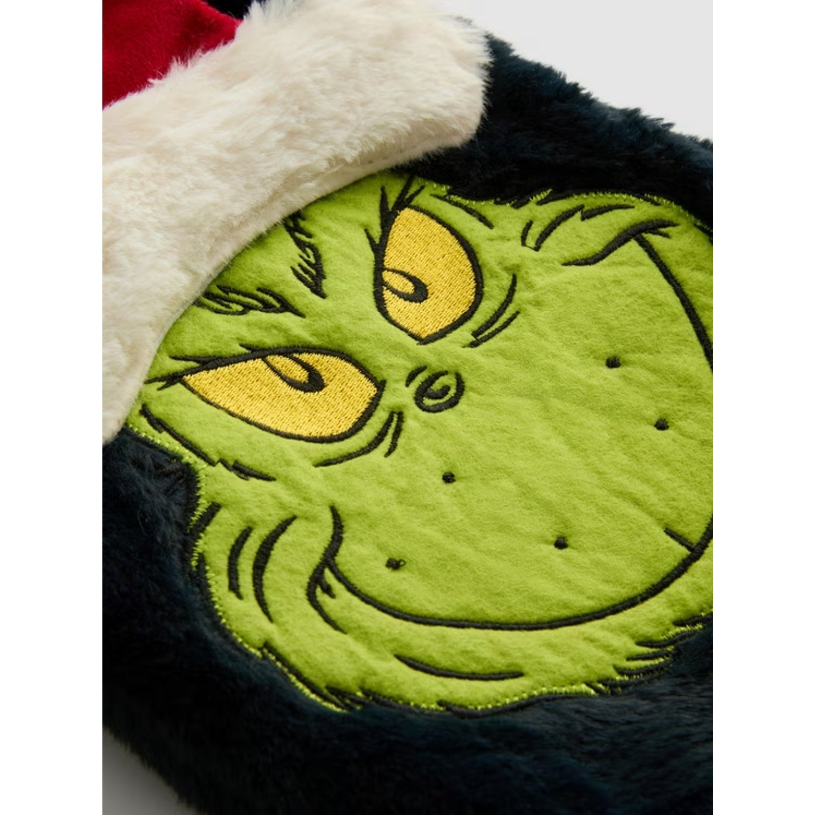 NEW Primark The Grinch Plush Christmas Stocking Holiday Decor 15"