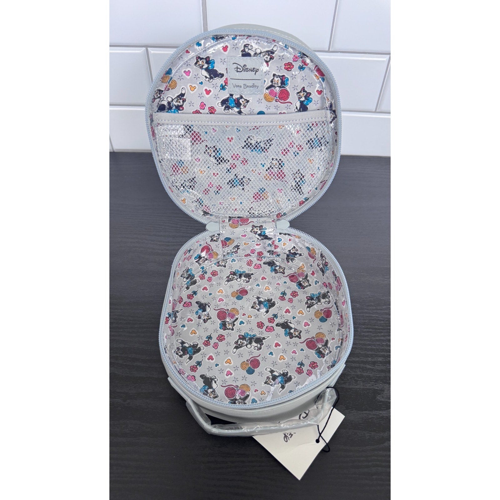 Vera Bradley x Disney Whimsy Cosmetic Bag Mickey Mouse Piccadilly Paisley NWT