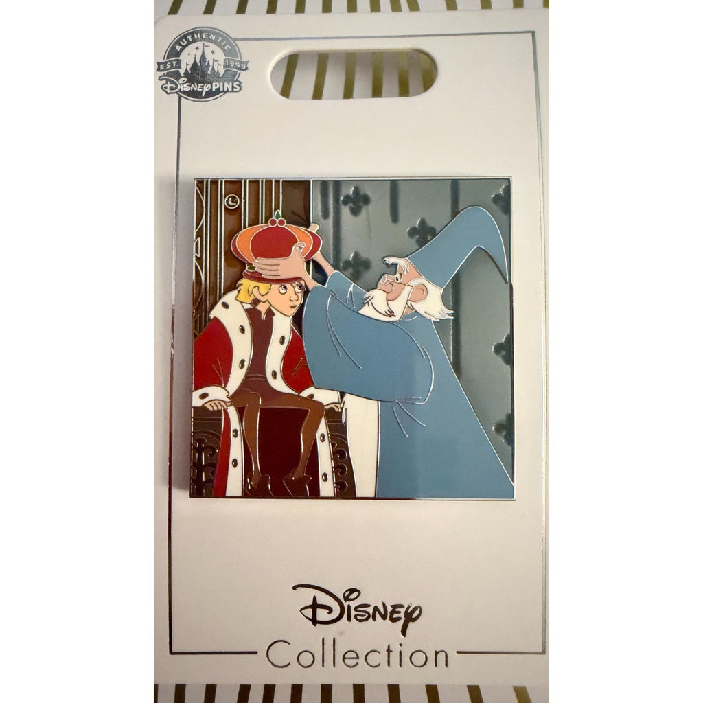 Disney Parks 2022 Sword in the Stone Merlin & Arthur Crowning Pin