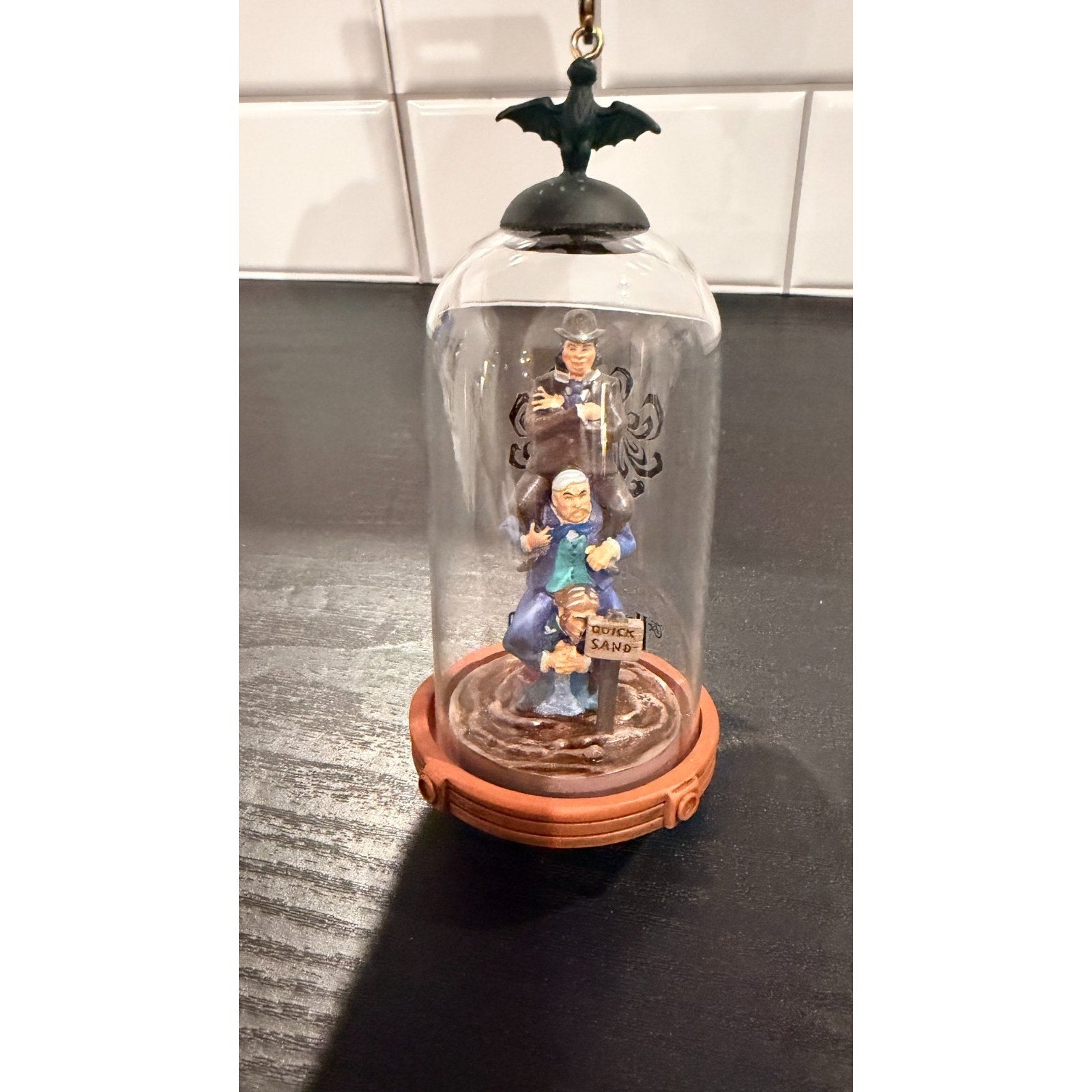 NWT 2024 Disney Parks Haunted Mansion "Quicksand Men" Sketchbook Ornament