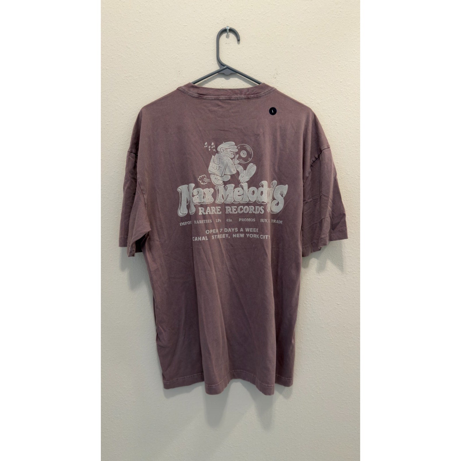 NWT Hollister Max Melody's Boxy Fit Graphic Tee Men’s Large