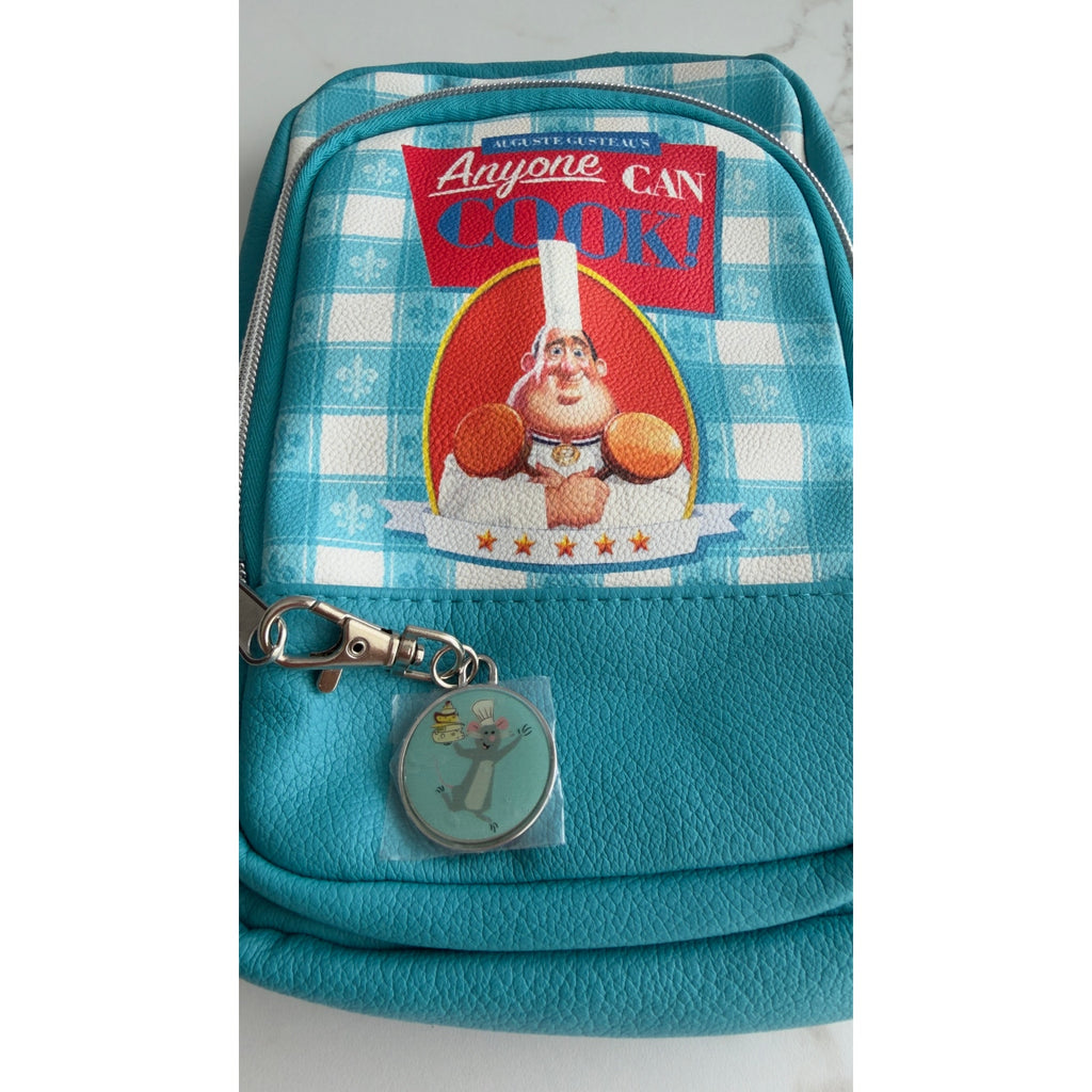 Disney Parks Pixar Ratatouille Chef Gusteau Anyone Can Cook Sling Bag NEW