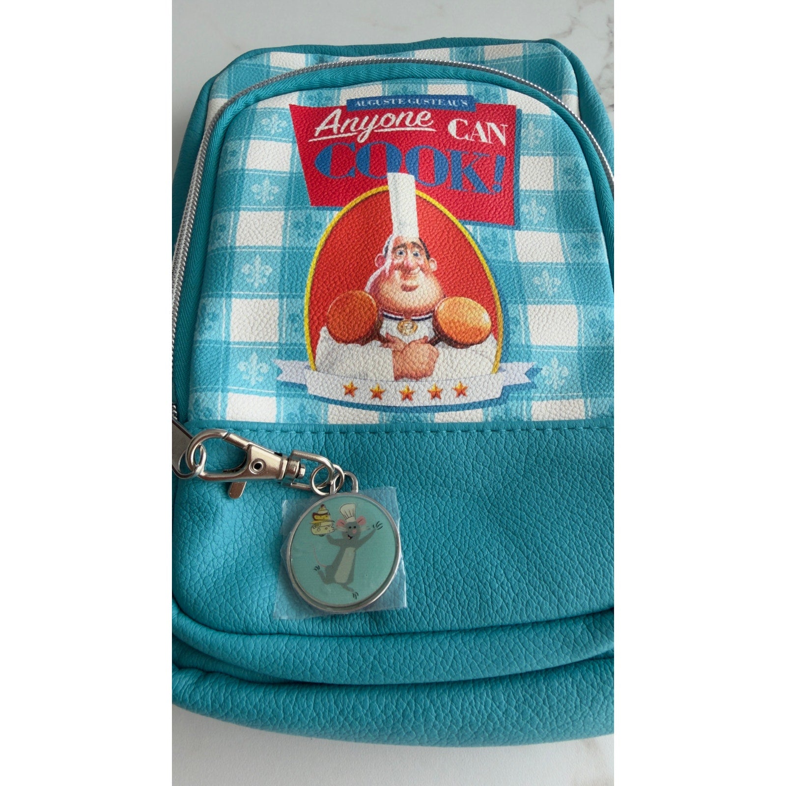 Disney Parks Pixar Ratatouille Chef Gusteau Anyone Can Cook Sling Bag NEW