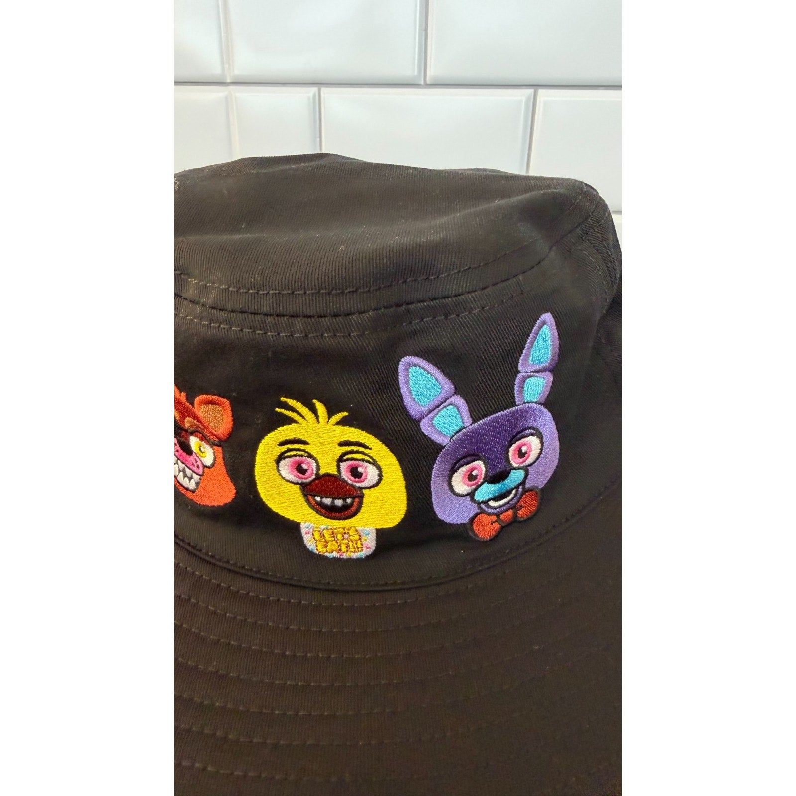 Universal HHN 2025 Five Nights at Freddy’s Reversible Bucket Hat NWT
