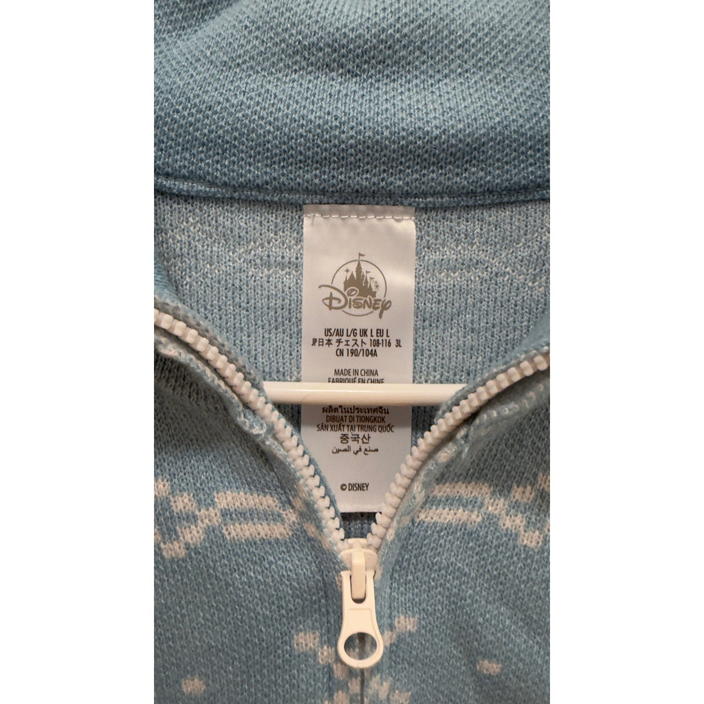 Disney Epcot Festival of the Holidays 2025 Quarter-Zip Sweater Large NWT