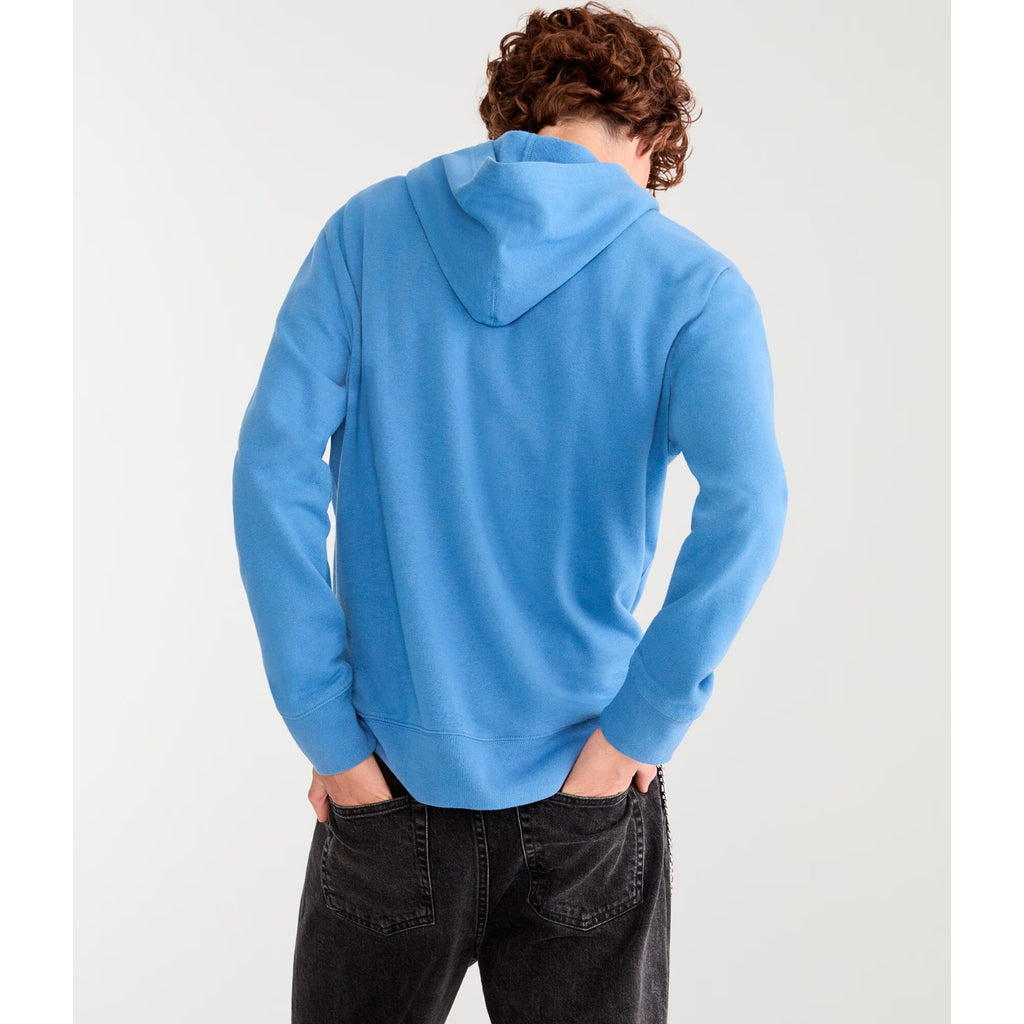 NEW Aeropostale Aero Circle Logo Electro Blue Pullover Hoodie - Men's Large