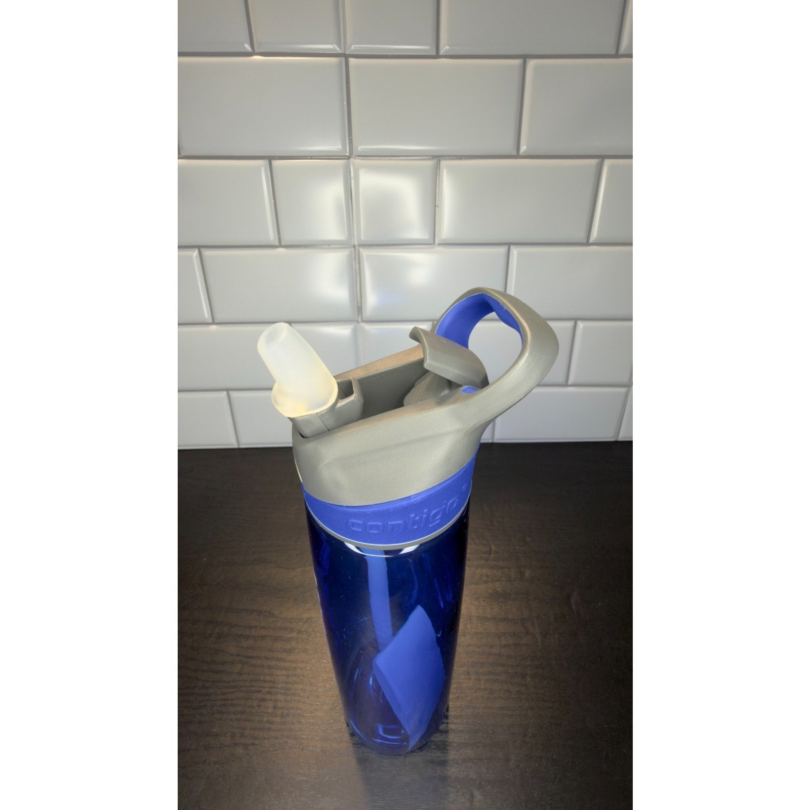Contigo AUTOSPOUT Straw Ashland Water Bottle Monaco Blue - NEW
