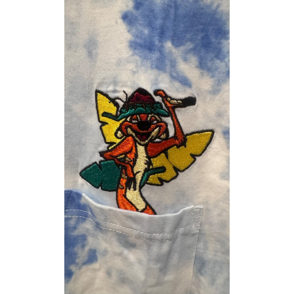 Disney Parks The Lion King Tie-Dye T-Shirt – Timon & Pumbaa – Large NWT