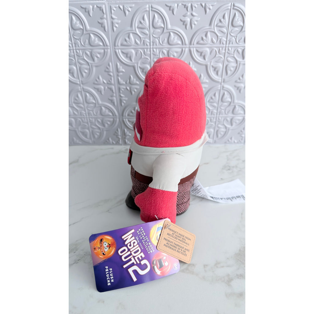 Disney Pixar Inside Out 2 Anger Plush 9.5" Stuffed Animal Toy NEW