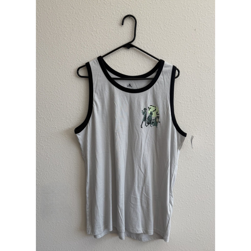 Disney Parks Haunted Mansion Hitchhiking Ghosts Tank Top Adult Large NWT