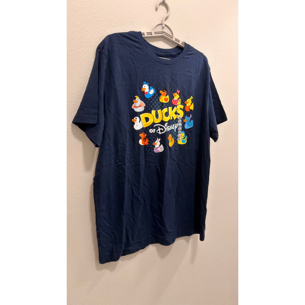 Disney Parks "Ducks of Disney" Rubber Duckies T-Shirt Adult Large NWT