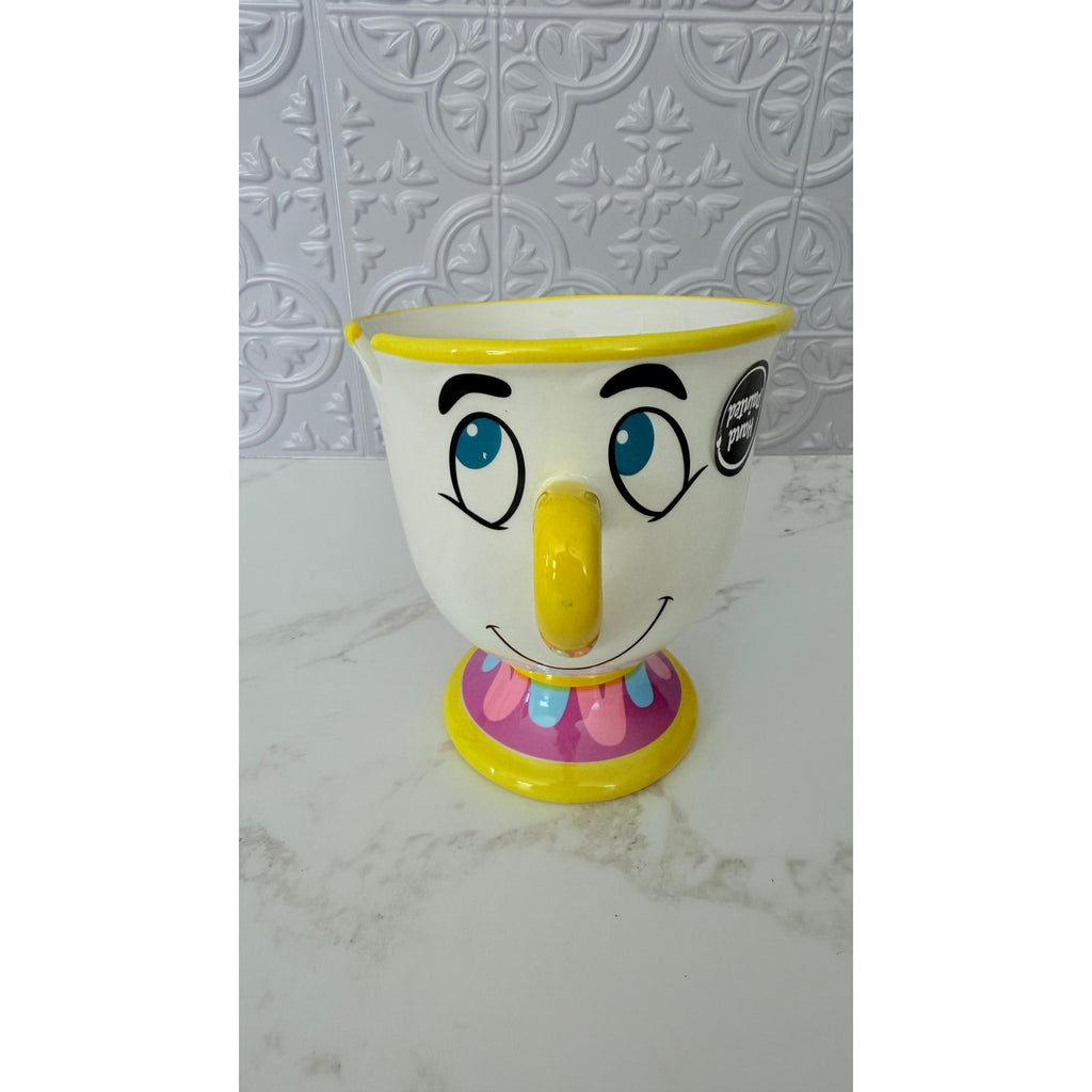 Disney Beauty and the Beast Chip 3D Figural Ceramic Mug 18oz NWT