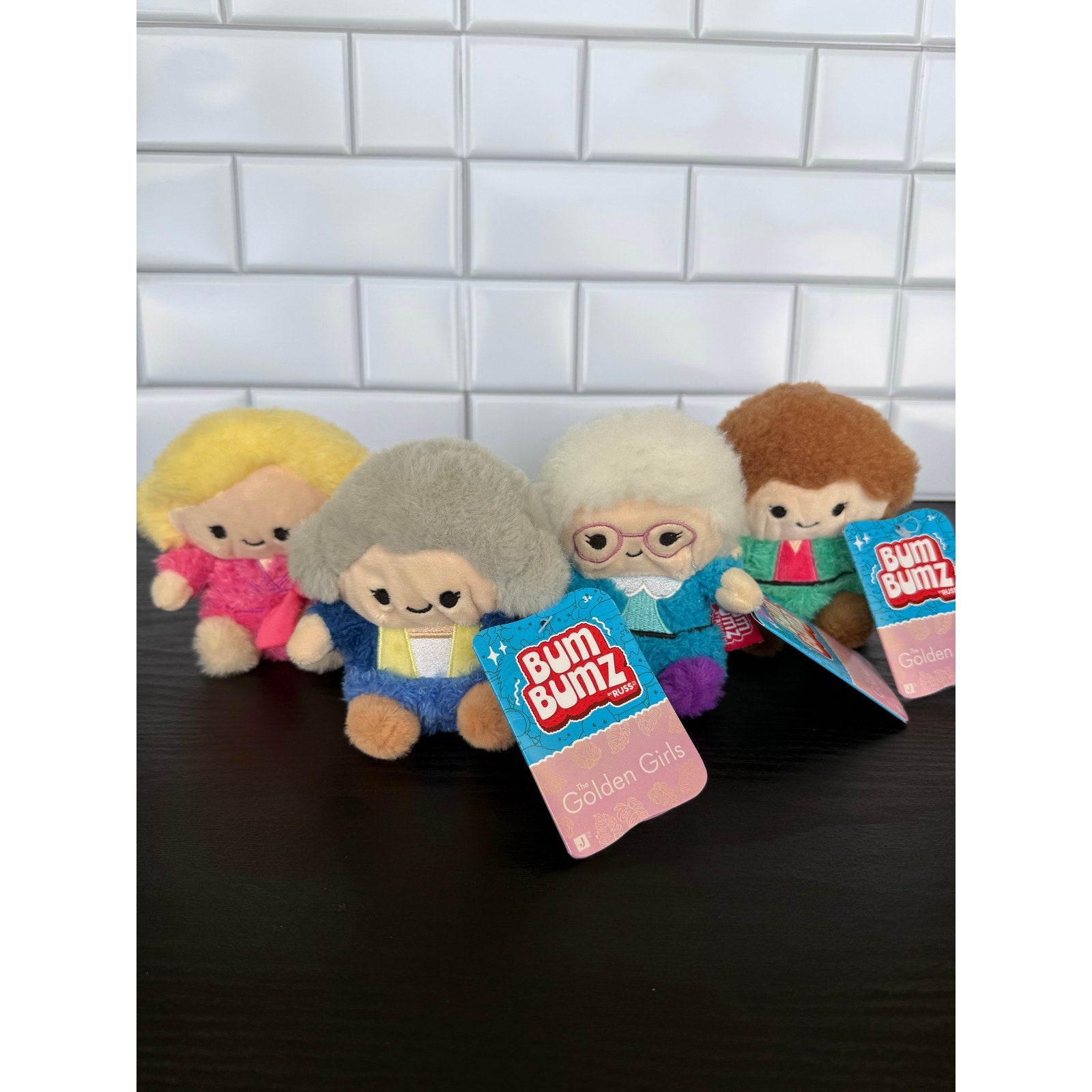 BumBumz The Golden Girls Collection Set of 4 – NWT