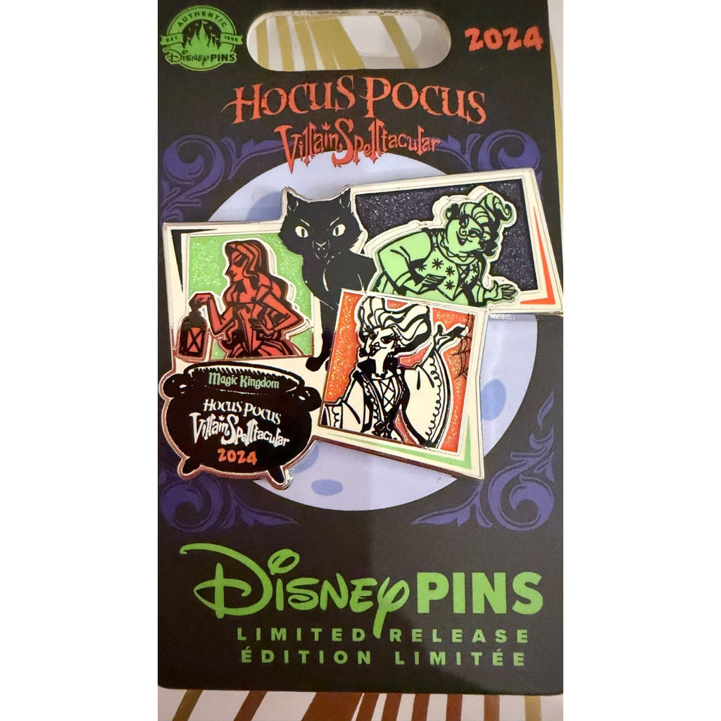 WDW 2024 Mickey’s Not-So-Scary Halloween Party Hocus Pocus Pin Limited Edition