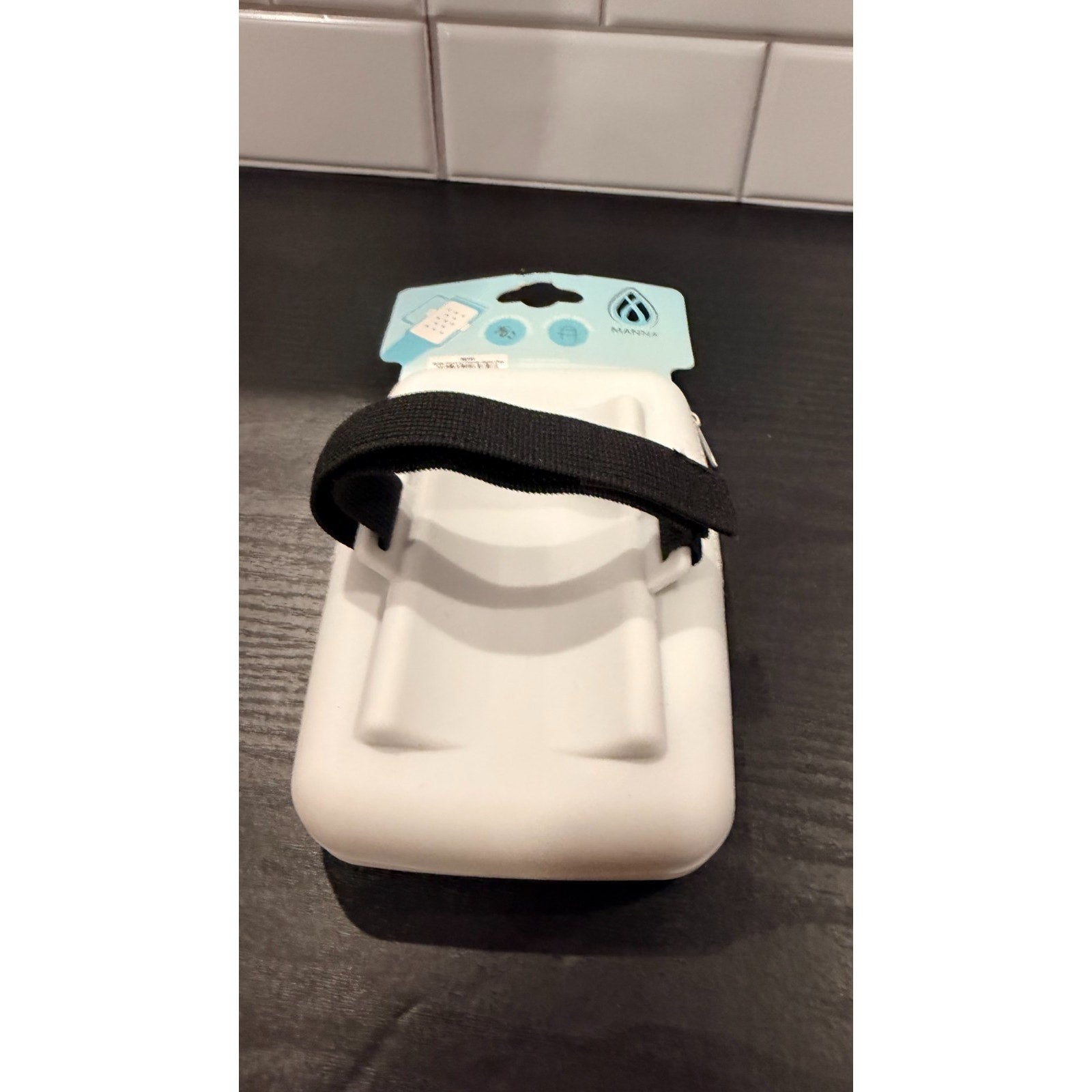 NEW Snowfall White Silicone Water Bottle Pouch with Charms